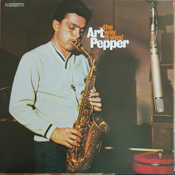 Art Pepper - ...The Way It Was! (LP, Album, RE)