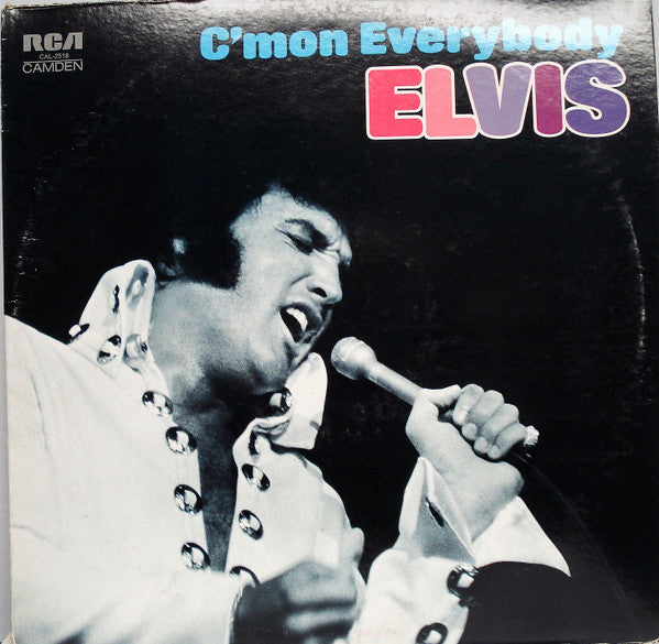 Elvis Presley - C'mon Everybody (LP, Album, Comp, Mono)