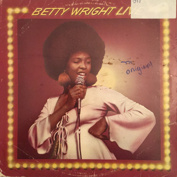 Betty Wright - Betty Wright Live (LP, Album)