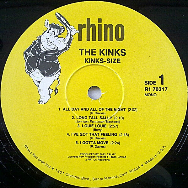 The Kinks - Kinks-Size (LP, Album, RE, RM)