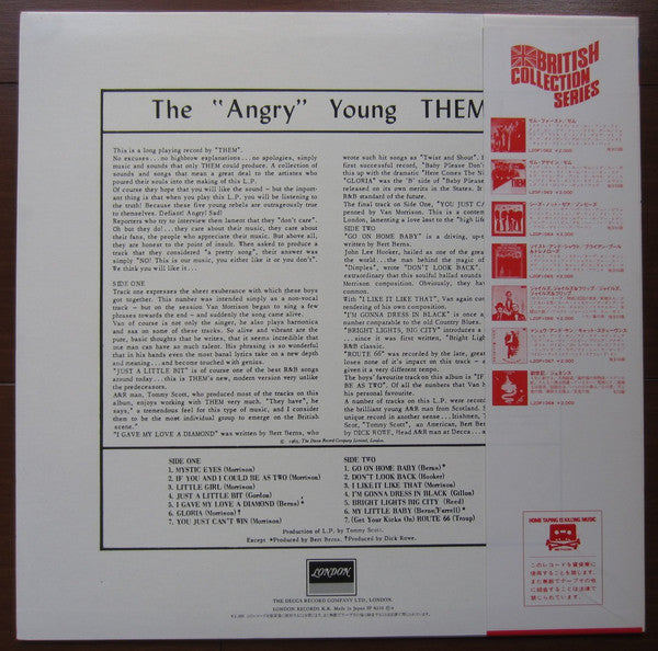 Them (3) - Them First - Featuring Van Morrison (LP, Album, Mono, RE)