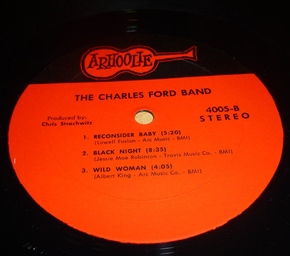 The Charles Ford Band - The Charles Ford Band (LP, Album)