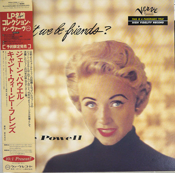 Jane Powell - Can't We Be Friends? (LP, Album, Mono, RE)