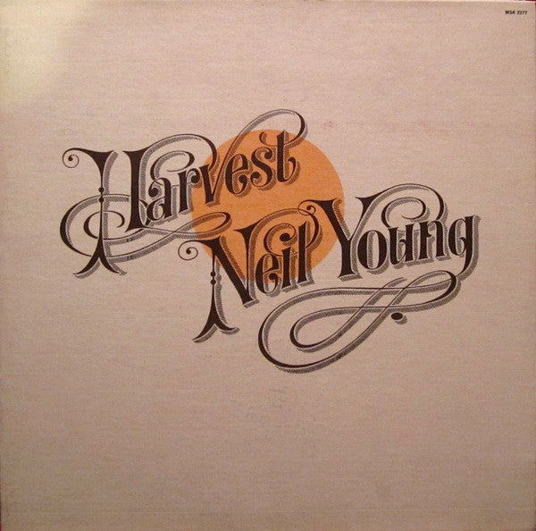 Neil Young - Harvest (LP, Album, RE, Glo)