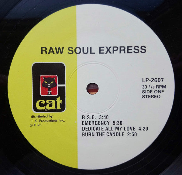 Raw Soul Express - Raw Soul Express (LP, Album, RE)