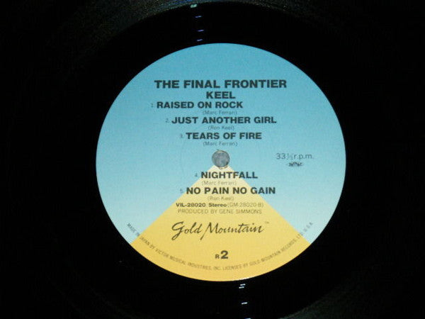 Keel - The Final Frontier (LP, Album)