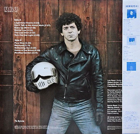 Lou Reed - Legendary Hearts (LP, Album)