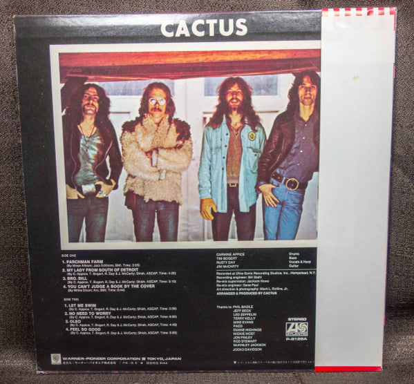 Cactus (3) - Cactus (LP, Album, RE)