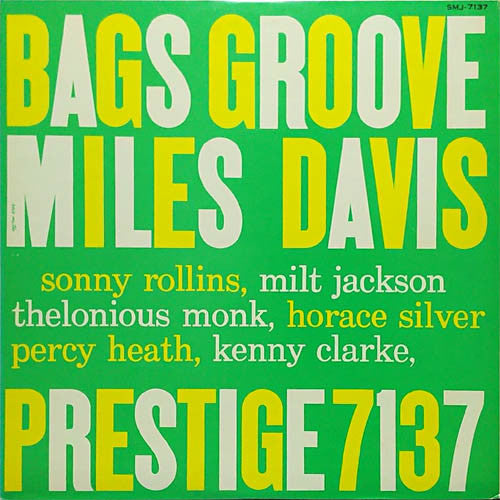 Miles Davis - Bags Groove (LP, Comp, RE)
