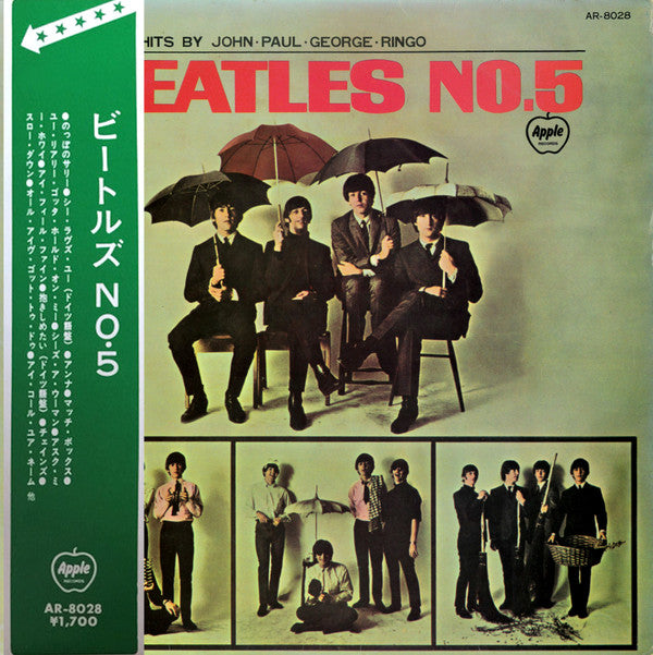 The Beatles - Beatles No. 5 (LP, Comp, Mono, RE)