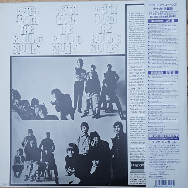 The Rolling Stones - Aftermath (LP, Album, RE)