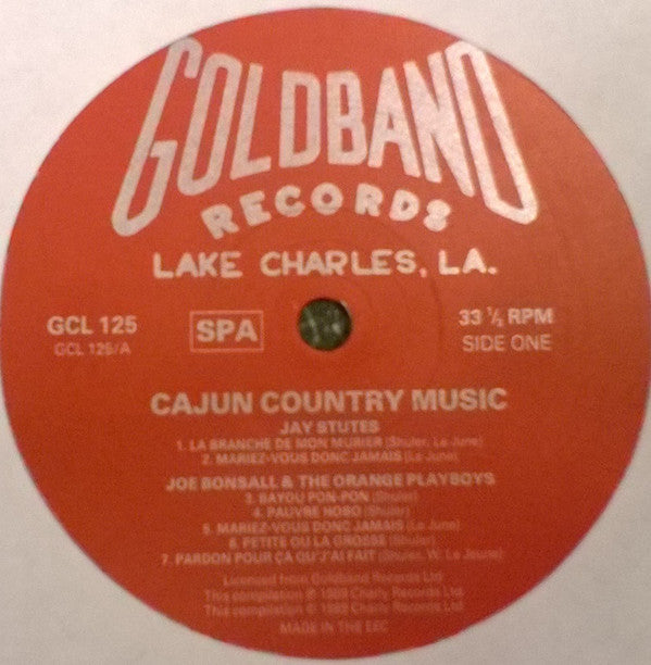 Various - Cajun Country Music (LP, Comp)