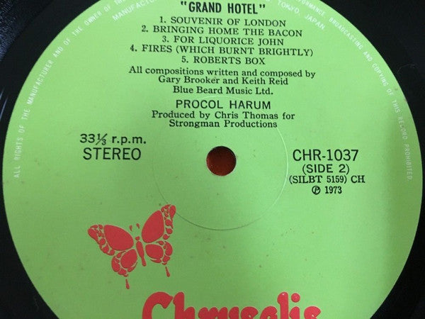 Procol Harum - Grand Hotel (LP, Album, Gat)
