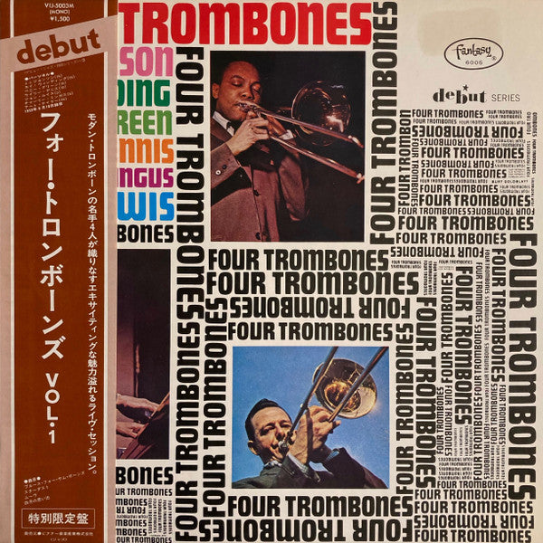 The Four Trombones - Four Trombones Vol. 1(LP, Album, Mono, Ltd, RE)