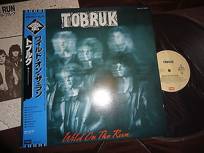 Tobruk - Wild On The Run (LP, Album)