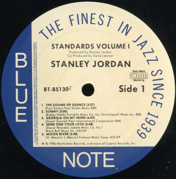 Stanley Jordan - Standards Volume 1 (LP, Album)