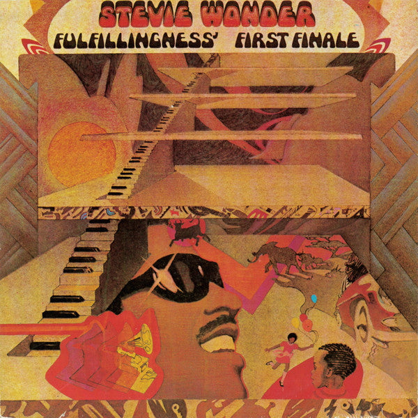 Stevie Wonder - Fulfillingness' First Finale (LP, Album, RE)