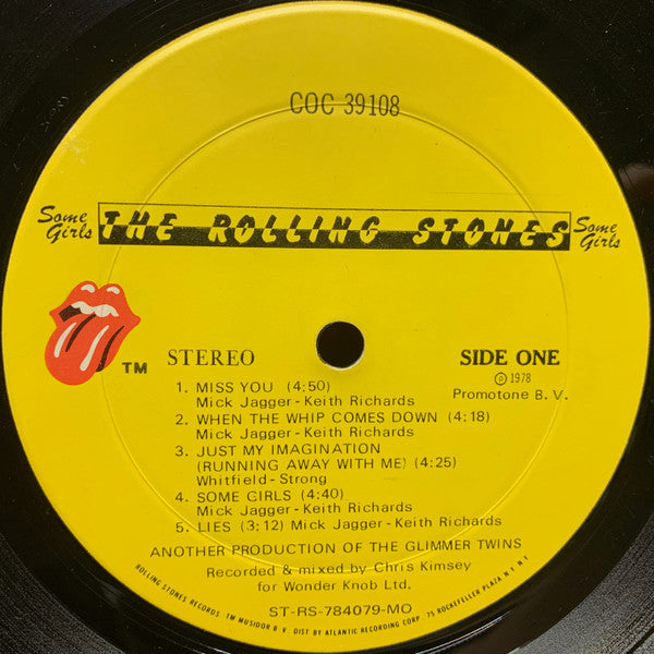 The Rolling Stones - Some Girls (LP, Album, 1st)