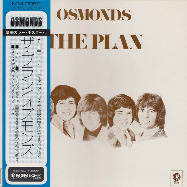 The Osmonds - The Plan (LP, Album, Gat)