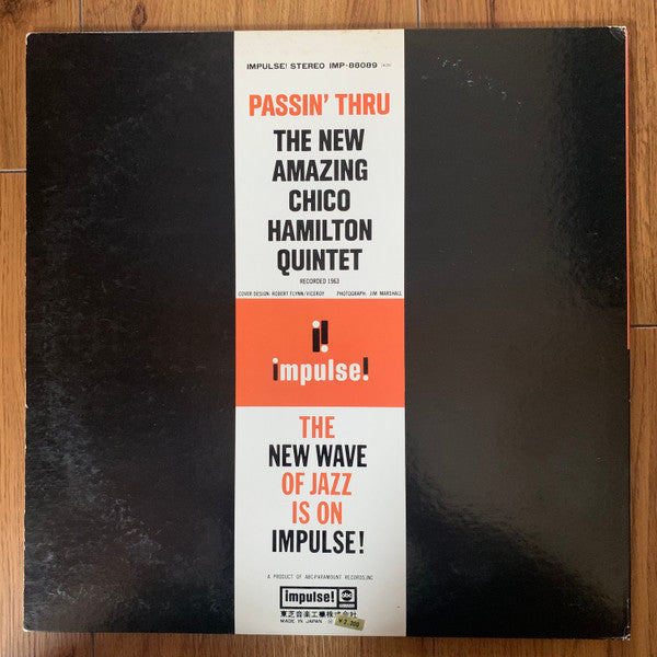 The New Amazing Chico Hamilton Quintet* - Passin' Thru (LP, Album, RE)