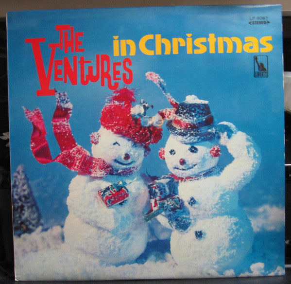 The Ventures - In Christmas (LP, RE, Red)