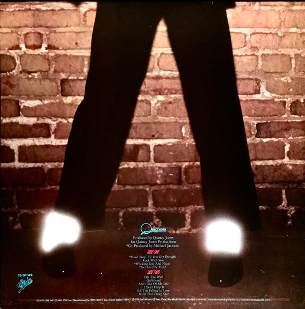 Michael Jackson - Off The Wall (LP, Album, Gat)