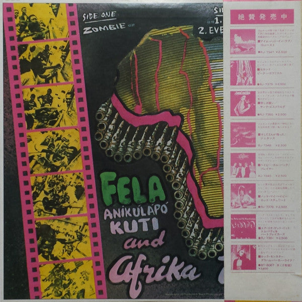 Fẹla* And Afrika 70* - Zombie (LP, Comp)