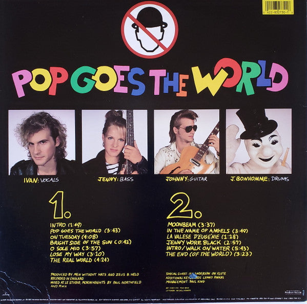 Men Without Hats - Pop Goes The World (LP, Album, 53)