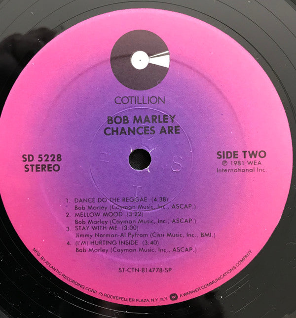 Bob Marley - Chances Are (LP, Album)