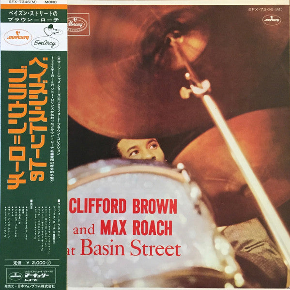 Clifford Brown And Max Roach - At Basin Street (LP, Album, Mono)