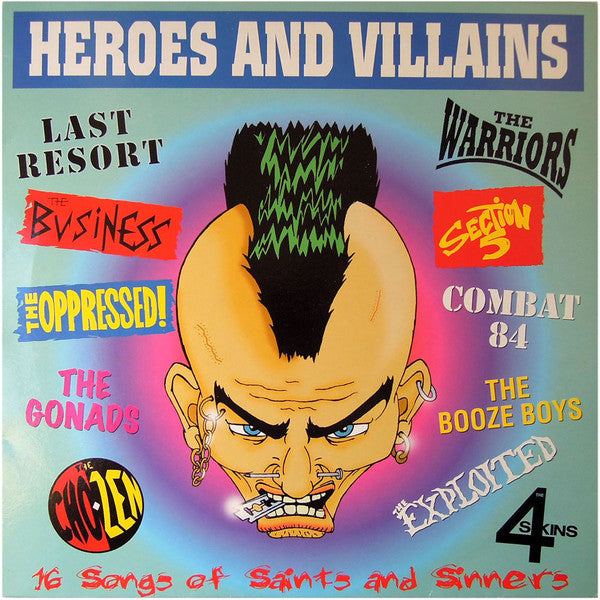 Various - Heroes And Villains 16 Songs Of Saints And Sinners(LP, Co...
