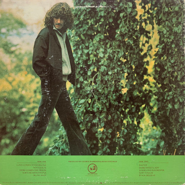 George Harrison - George Harrison (LP, Album, Jac)
