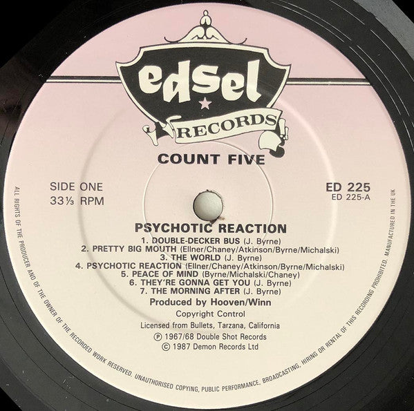 Count Five - Psychotic Reaction (LP, Comp, Mono)