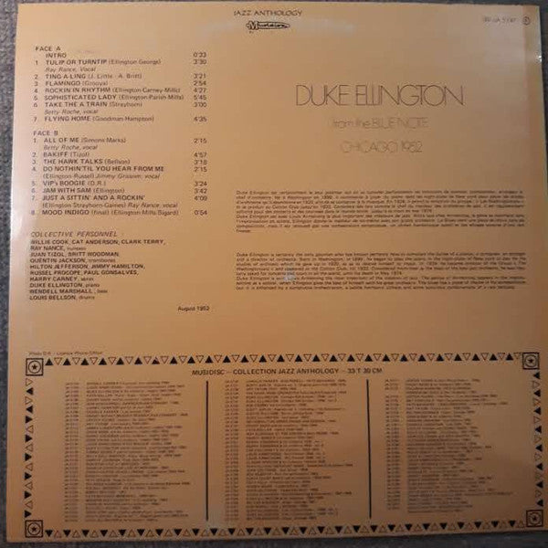 Duke Ellington - From The Blue Note - Chicago 1952 (LP, Album)