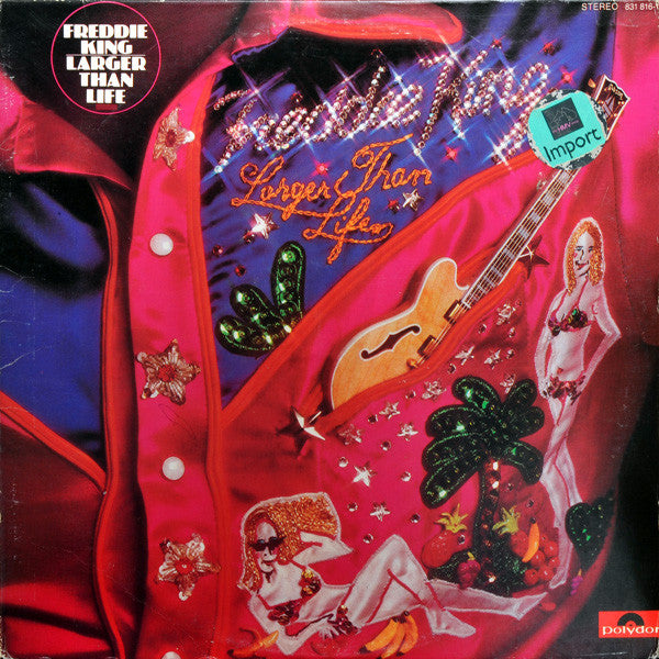 Freddie King - Larger Than Life (LP, Album, RE)