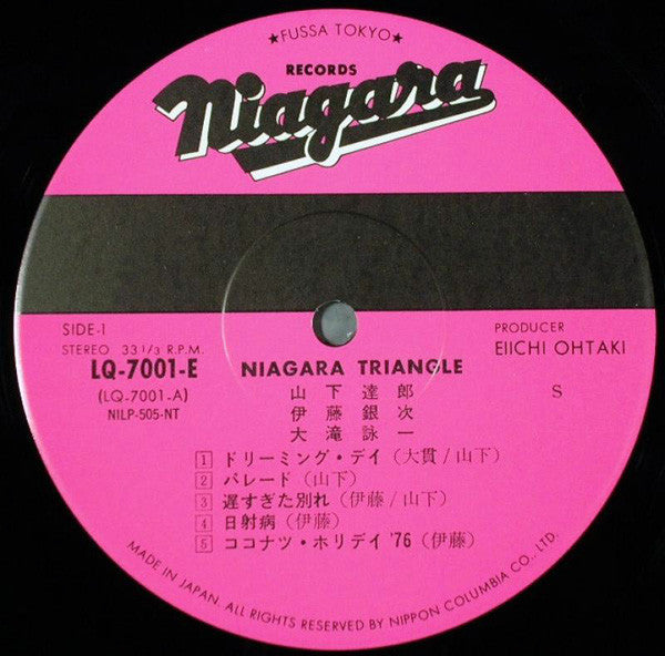 Niagara Triangle - Niagara Triangle Vol. 1 (LP, Album)