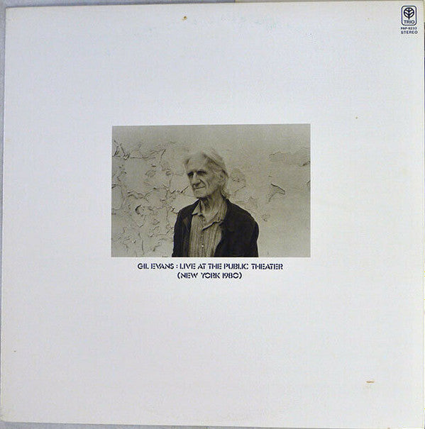 Gil Evans - Live At The Public Theater (New York 1980) (LP, Album)