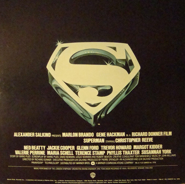 John Williams (4) - Superman The Movie (Original Sound Track)(2xLP,...