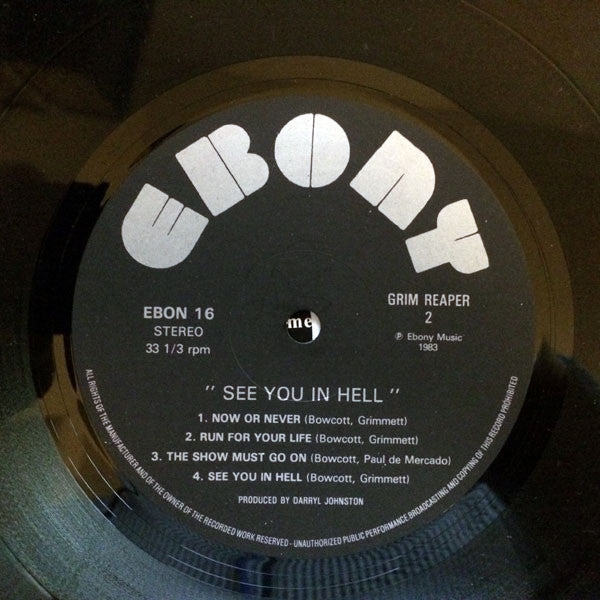 Grim Reaper (3) - See You In Hell (LP, Album)