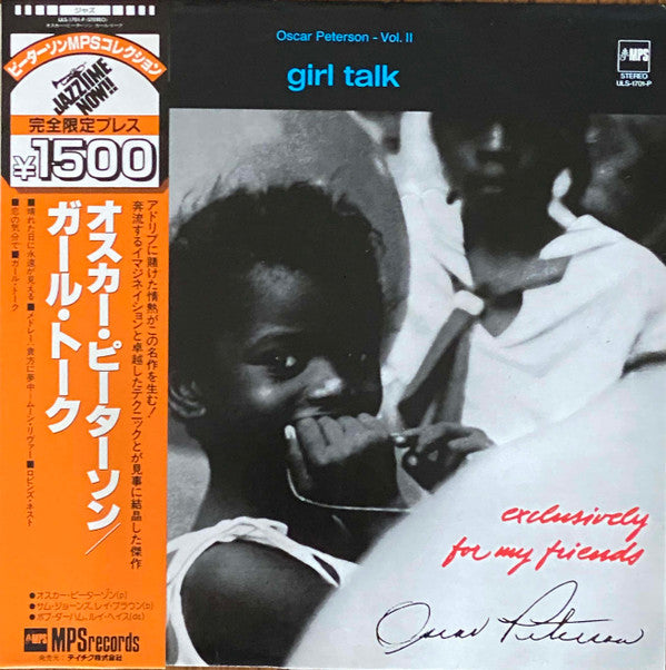 Oscar Peterson - Girl Talk (LP, Album, RE)