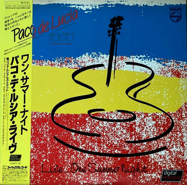 Paco De Lucia Sextet - Live... One Summer Night (LP, Album)