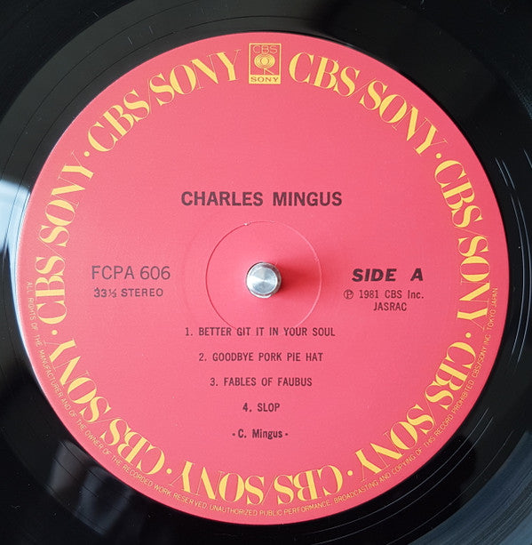 Charles Mingus - Charles Mingus (LP, Comp, Club)