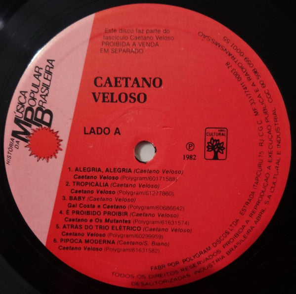 Various - História Da Música Popular Brasileira - Caetano Veloso(LP...