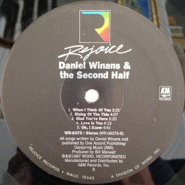 Daniel Winans - And The Second Half (LP, Album)