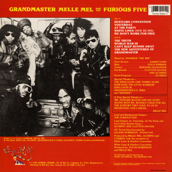 Grandmaster Melle Mel & The Furious Five - Grandmaster Melle Mel An...