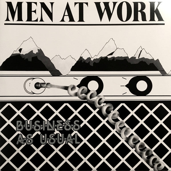 Men At Work - Business As Usual (LP, Album, Yel)