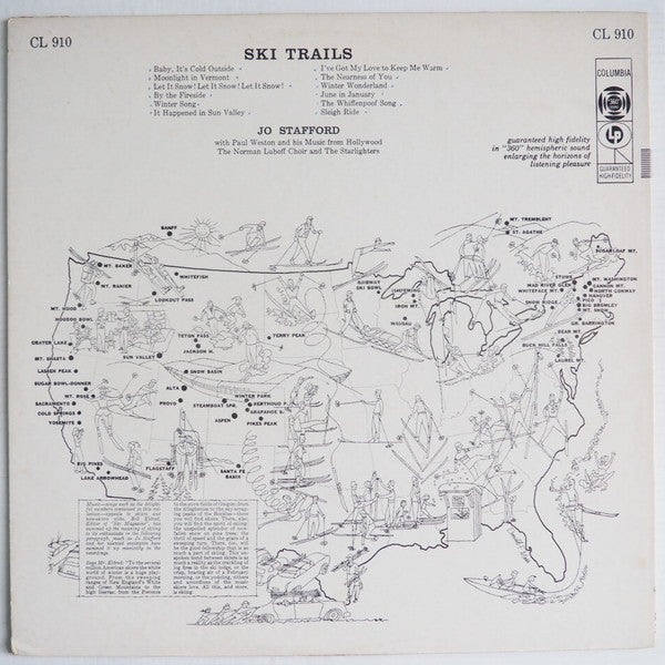 Jo Stafford - Ski Trails(LP, Album)