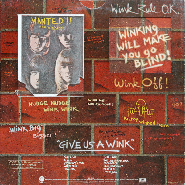 Sweet* - Give Us A Wink (LP, Album, Los)