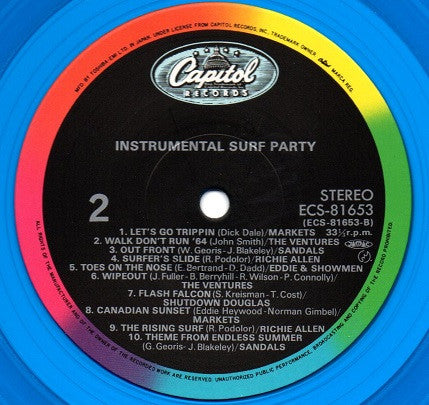 Various - Instrumental Surf Party (LP, Comp, Blu)