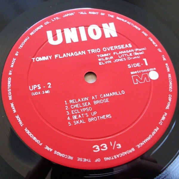 Tommy Flanagan Trio - Overseas (LP, Album, Mono, RE, Gat)